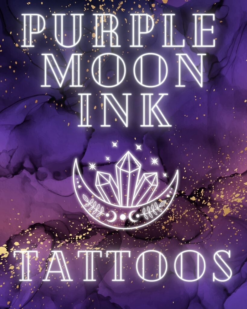 Purple moon ink